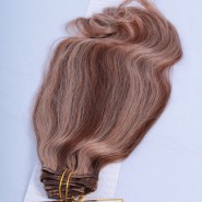 CLIP EXTENSION x9 BANDS - 50 cm-P6.27-HONEY FROSTED DARK BLOND